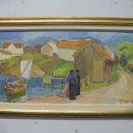 599 1653 OIL PAINTING (F)